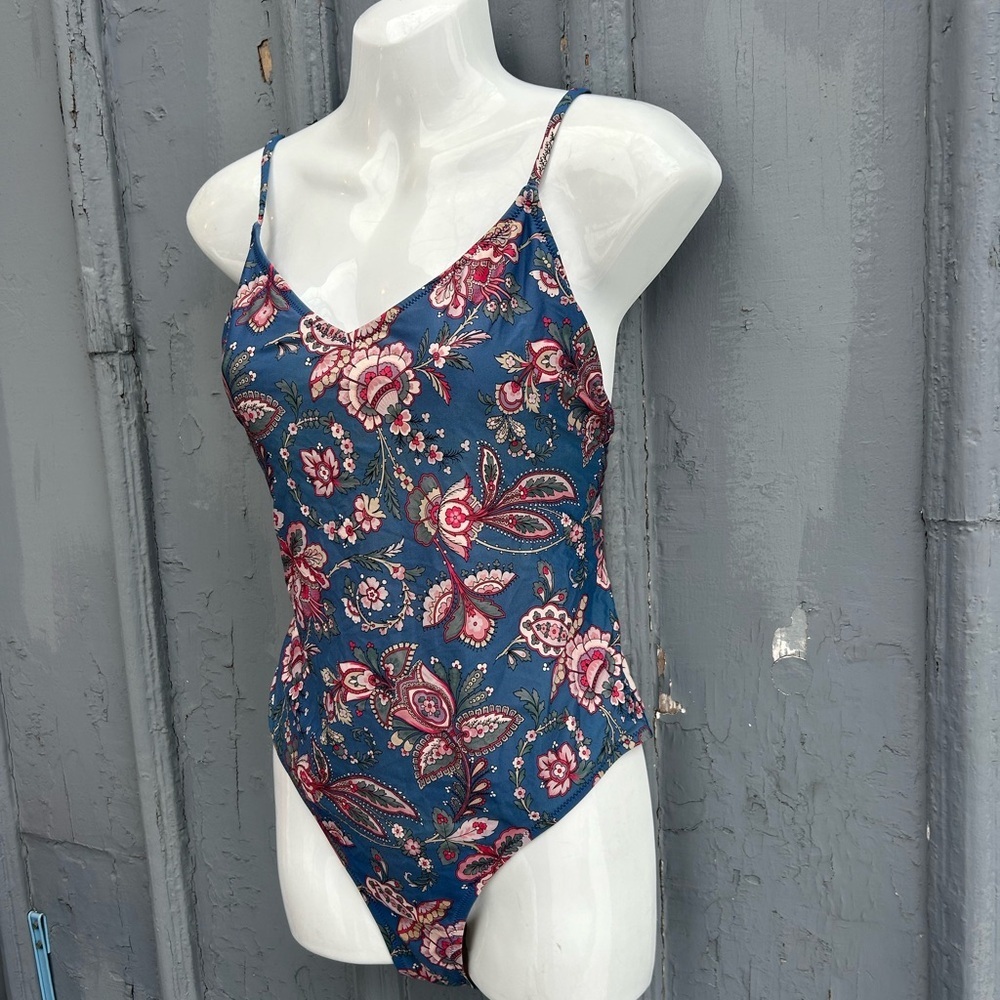 J Crew Liberty Print Ballet One Piece, size 8 - Picture 6 of 12